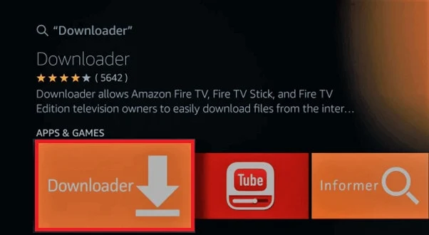 Step 4 — Download and install TiviMate or IPTV Smarters Pro IPTV player app on Amazon Firestick using Downloader